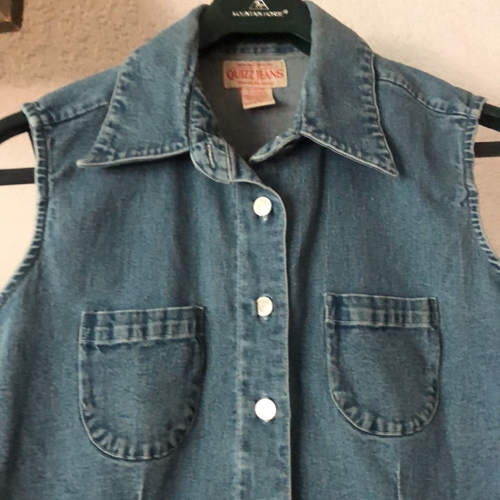 Quizz jeans denim vest p2190